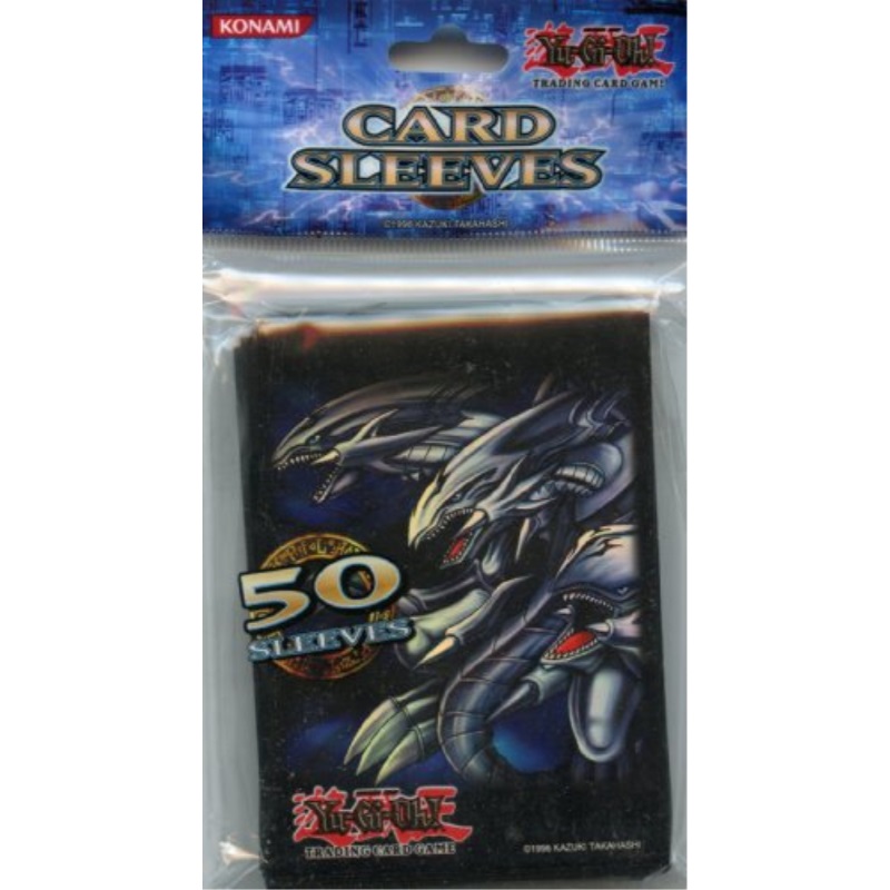 yugioh konami official duelist card sleeves blueeyes ultimate dragon 50