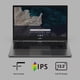 thumbnail image 3 of Acer Chromebook Spin 513 - Portátil 2 en 1 (visualización táctil FHD de 13,3 pulgadas, CPU Qualcomm de 8 núcleos, 4 GB de RAM, 64 GB eMMC), hogar y estudiante, cámara web, retroiluminada, batería, 3 of 5