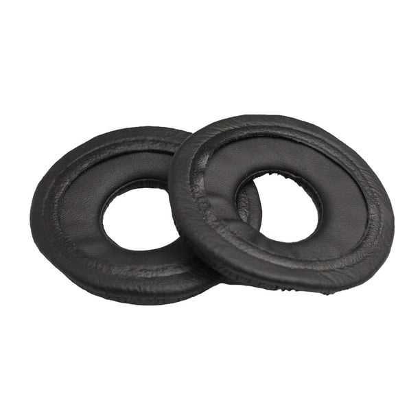 Monstrate Almohadillas para auriculares Cojines para juegos Almohadillas para auriculares Protección auditiva Reemplazo transpirable para Relojes inteligentes Negro