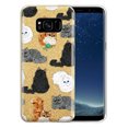 thumbnail image 1 of FINCIBO Gold Glitter Case, Sparkle Bling TPU Cover for Samsung Galaxy S8 G950 5.8" (NOT FIT Samsung Galaxy S8+ PLUS G955 6.2 inch), Fluffy Haired Cats, 1 of 4