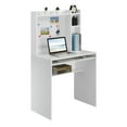 thumbnail image 2 of Convenience Concepts Designs2Go Student Desk with Magnetic Bulletin Board and Shelves, White, 2 of 7