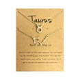 thumbnail image 4 of Twelve Constellation Necklace Diamond Bracelet + Necklace Set Constellation Card Set, 4 of 9