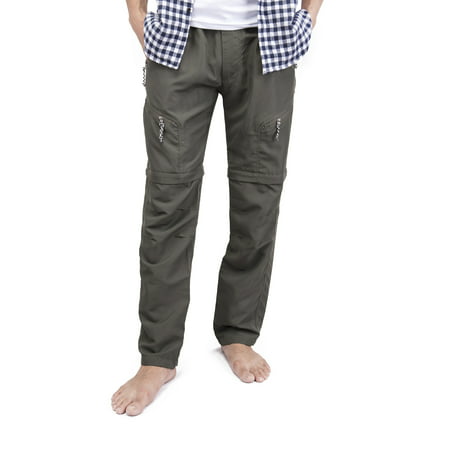 LELINTA Men's Pants Tactical Hiking Cargo Pants Skinny Slim Fit Five Pockets Nylon Trousers