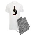 thumbnail image 1 of CafePress - Acoustic Guitar - Men's Light Pajamas, 1 of 1