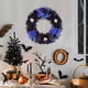 thumbnail image 1 of pstuiky Corona de Halloween para puerta de entrada espeluznante corona de fantasmas oscuros para decoración de fiestas en interiores y exteriores., 1 of 6