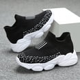 thumbnail image 6 of Zanarzt Kids Athletic Shoes Kids Sneakers for Boys Girls Running Tennis Shoes Lightweight Breathable Sport Athletic Black,US 3, 6 of 6