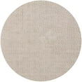 thumbnail image 1 of Ahgly Company Indoor Round Mid-Century Modern Desert Sand Beige Solid Area Rugs, 5' Round, 1 of 6