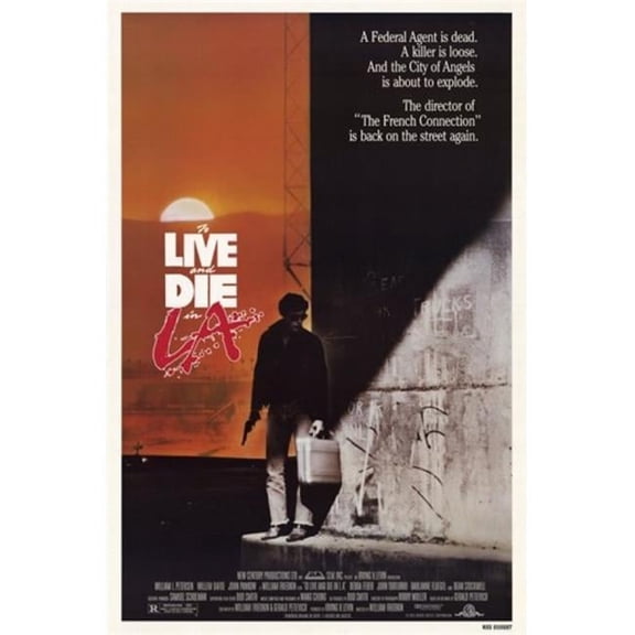 To Live & Die in La Movie Poster - 11 x 17 in.