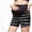 Black, variant on Women Maternity Shorts Solid Color For Stretch Comfy Pregnancy Wear With Belly Support Panel Comfort Pregnant Striped Shorts