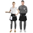 thumbnail image 2 of Utopia Wear 4 Pack Server Aprons with 3 Pockets, Waiter and Waitress Waist Aprons for Women with Pockets, Water and Oil Resistant Men Short Aprons Red, 2 of 6
