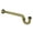 Brass, variant on Kingston Brass CC5183 1-1/4" P-Trap with Bell Flange, 18" Length, 18 Gauge, Antique Brass