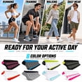 thumbnail image 2 of Athletic Ankle Socks for Men & Women 10 Pairs, Breathable Low Cut Socks with Comfortable Fit for Running & Daily Wear, Black/LemonGreen, Shoe Size 6-9, 2 of 5