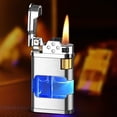 thumbnail image 2 of TIELUTT Torche Meule en Métal Allumage Flamme avec Cadran de Flamme Réglable Foyer Gril Camping BBQ (10 ml) Grand Sac à Dos Randonnée Camping Femmes Femmes Équipement de Randonnée Cadre Ensembles de Sacs à Dos pour Adolescents, 2 of 4