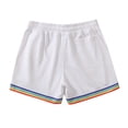 thumbnail image 7 of Men's Rainbow Drawstring Shorts - Lightweight Polyester, Pocket Design, Loose Fit for Beach/Sport, All-Season Wear, 7 of 7