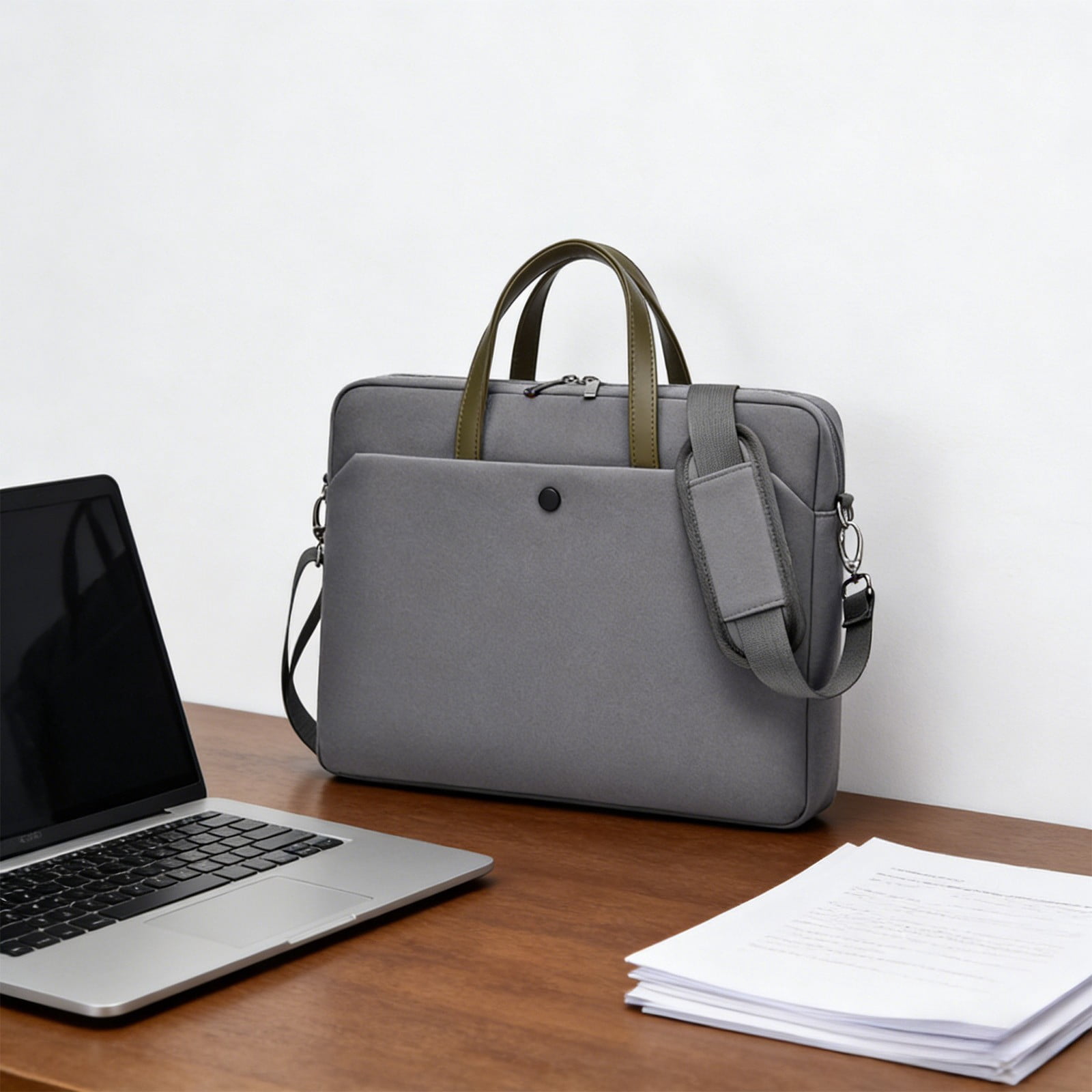 Viflosae Laptop Bag Computer Backpack for Women 14 Inches Laptop Bag Messenger Shoulder Bag for Laptop Or Tablet Sleek Lasting and Water-Repellent Fabric Travel Storage Bag