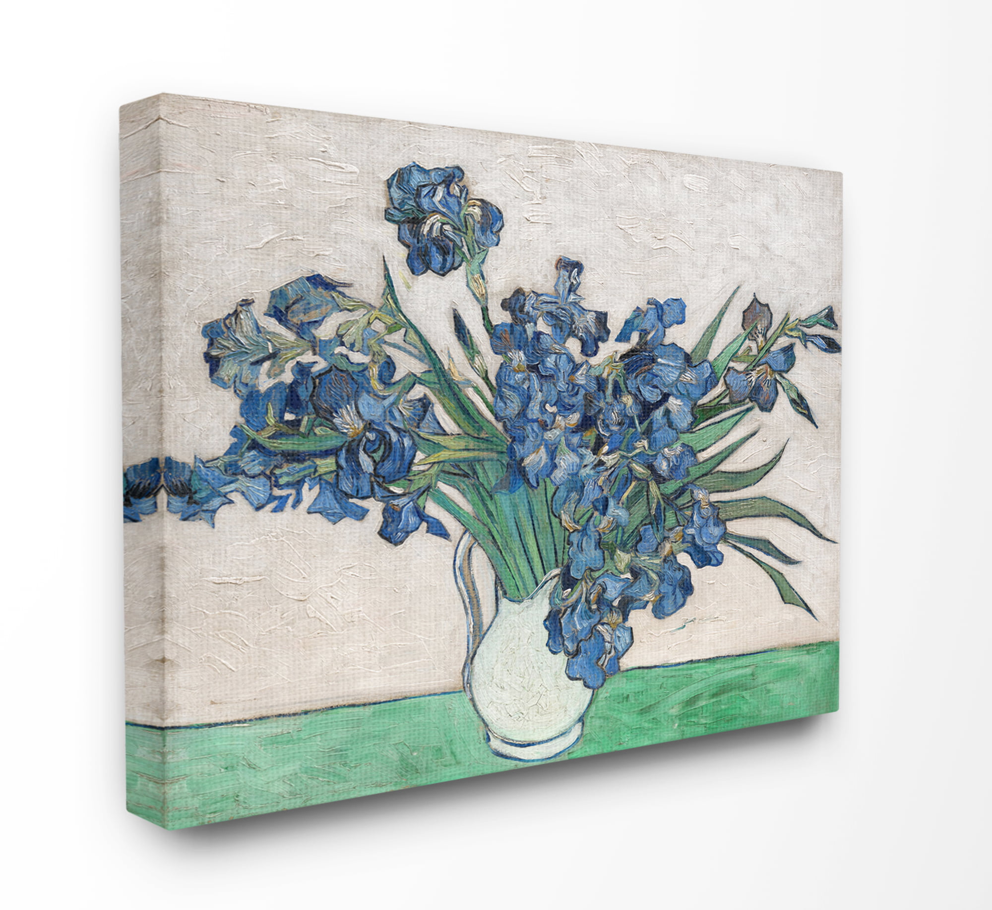 Stupell Industries Flower Pot Blue Green Van Gogh Classical Painting ...