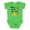 Apple Green, variant on Inktastic When God Made Me He Said Ta-da Boys or Girls Baby Bodysuit