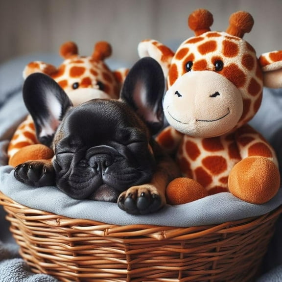 Jigsaw Puzzles for Adults 500 Pieces,I Am Your Friend Frenchie Bulldog Dog Wooden Jigsaw Puzzle Toys School Supplies Family Decorations Unique Present