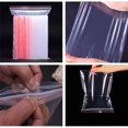 thumbnail image 4 of 100Pcs Reusable Zip Lock Clear Plastic Sealing Packaging Bags For Candy Nut Food Storage(10*15CM), 4 of 5