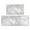 White And Gray-2, variant on Kitchen Rugs and Mats Non Skid Washable White and Brown Marble Kitchen Mat and Rug Set,Floor Cushion Waterproof Rug,Rubber Backed Area Rugs for Kitchen Laundry