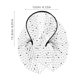 thumbnail image 2 of WEUVEB Diadema Con Velo Negro Y Para Bodas Y Celebraciones De Alta Elegancia, 2 of 8