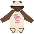 thumbnail image 3 of Inktastic I've Got Daddy Wrapped Around My Little Finger Girls Long Sleeve Baby Bodysuit, 3 of 5