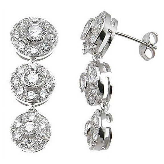 925 Sterling Silver Women'S Earrings Makes Unique Birthday Gift For Girlfriend, Fashion Sterling Silver Earrings