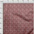 thumbnail image 2 of oneOone Rayon Dark Peach Fabric Hearts Diy Clothing Quilting Fabric Print Fabric By Yard 56 Inch Wide, 2 of 6