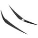 thumbnail image 5 of Par de Cejas para Faros de Coche, Cejas para Faros Delanteros Izquierdo y Derecho, decoración Exterior de Repuesto para X1 F48 2015+(Estilo de Fibra de Carbono), 5 of 5