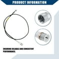 thumbnail image 6 of Inner Speedometer Cable Assembly Manual Transmission for Miata Convertible 1990-1997 Silver Tone, 6 of 6