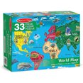 thumbnail image 4 of Melissa & Doug - Puzzle de Sol Carte du Monde - Puzzle - 33 Pcs, 4 of 5