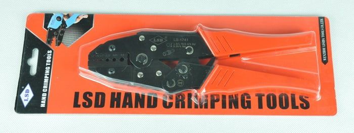 Crimping pliers for 4.5/3.25/3.84/2/1.72/1mm coxial cables,Manual Ratchet Crimping Tool ,Durability That Lasts