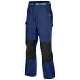 thumbnail image 3 of Men's Multi Pocket Work Cargo Pants, Stretch Lightweight Outdoor Hiking Pants Navy blue 2XL, 3 of 8