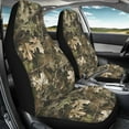 thumbnail image 4 of Uorisanigo Camouflage Oak Car Seat Covers Full Set of 2 Automobile Front Seat Covers Vehicle Accessories Carseat Seat Covers Cushion Pad Mat for SUV Trucks Chairs Vans Auto, 4 of 7