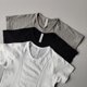 thumbnail image 3 of Camiseta deportiva de manga corta para mujer, camiseta de secado rápido para correr, traje de Yoga adelgazante ajustado, traje de entrenamiento para Pilates y Fitness, verano, 3 of 6