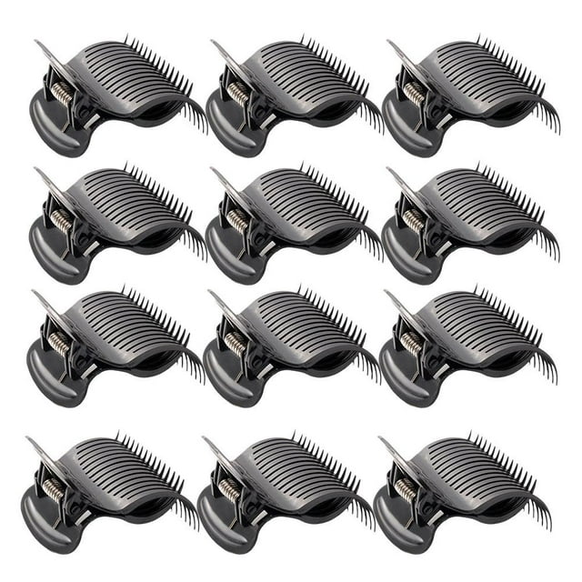 Pinces à Rouleau Chaudes, Pinces à Friser Résistantes à la Chaleur pour Coiffage, 1 Ou 12 Pcs