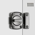 thumbnail image 6 of JULYING Zinc Alloy Safety Door Slide Latches Kitchen Cabinet Keyless Twist Locks ​kit, 6 of 19