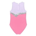 thumbnail image 6 of DPOIS Kids Girls Sleeveless Sequins Ballet Dance Gymnastics Leotard Bodysuit, 6 of 6