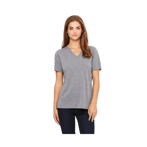 Ladies' Relaxed Jersey V-Neck T-Shirt