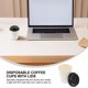 thumbnail image 4 of EeaseMX Tazas de café desechables, vaso de papel aislante para llevar con tapa (8oz, 280ml), 50 Uds., 4 of 8