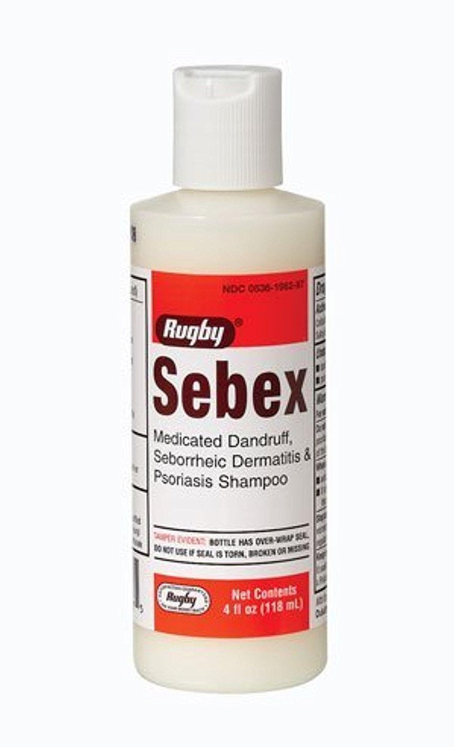 Rugby Sebex Liquid Medicated Dandruff Shampoo - 4 Oz - Walmart.com