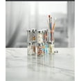 thumbnail image 2 of Kamenstein Sets of 12 3-ounce Empty Glass/Stainless Steel Lid Jars, 2 of 10