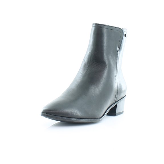 Rockport Women's Geovana Mid Leather Waterproof Boot Black CI1803