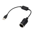 thumbnail image 2 of STARTIST 5V USB A Male to 12V Car Lighter Female Converter Cable with Booster Chip, 10W Max Output 12V 1A for , Camera 1.2 meters, 2 of 8