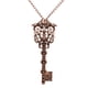 thumbnail image 3 of de Cadena Colgante en apariencia de Llave Vintage de 2 Piezas, Joyería para El Cuello Unisex, 3 of 9
