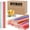 Colorful, variant on General 3000 Pcs 9" Plastic Straws Bulk 0.2" Diameter Disposable Drinking Straws Individually Wrapped for Milk Juice Coffee Kitchen Bar Restaurant Party Drinks (Black)