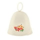 thumbnail image 2 of 4 sombreros ligeros Banya Banya para mujer, sombreros de sauna SPA con bordado Estilo D, 2 of 9