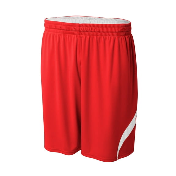 A4 Double Double Short For Teen Male in Scarlet/White | NB5364