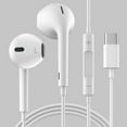 thumbnail image 1 of Écouteurs Filaires Intra-Auriculaires Stéréo Hi-Fi Type C avec Micro, Écouteurs à Réduction de Bruit, Casques de Sport pour le Gym, 1 of 12