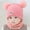 Pink, variant on Viworld Baby Hats Newborn Kids Boy Girl Pom Winter Warm Knit Crochet Beanie Cap Scarf Set Hat